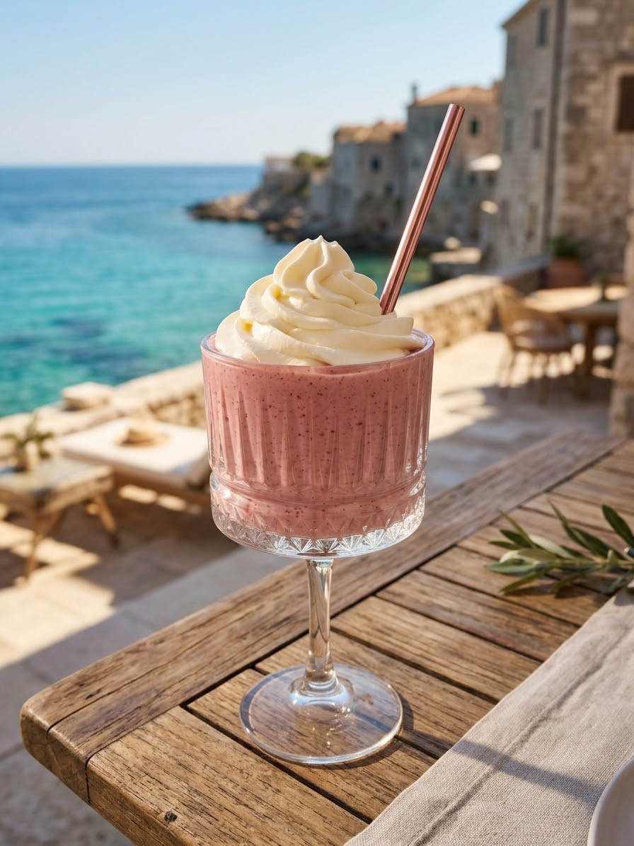 MILKSHAKE A LA FRAISE